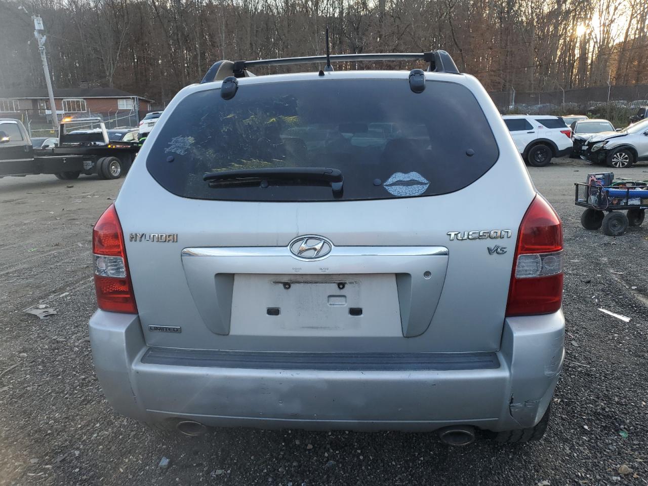 2007 Hyundai Tucson Se VIN: KM8JN12D17U587870 Lot: 80851704