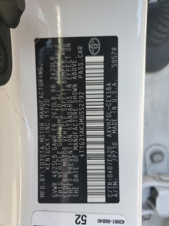2021 Toyota Camry - Image 14