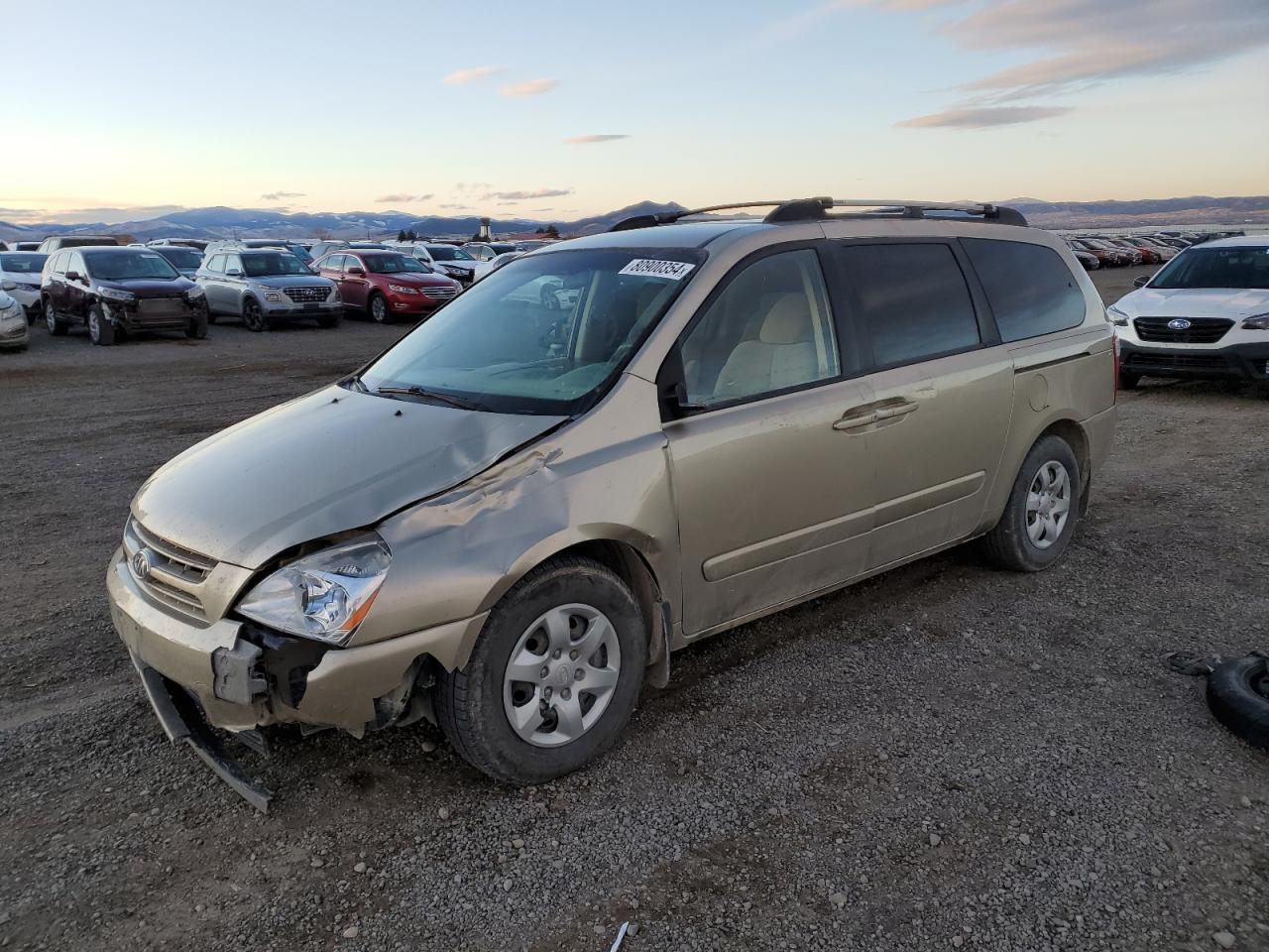 2008 Kia Sedona Ex للبيع في Helena، MT - Front End