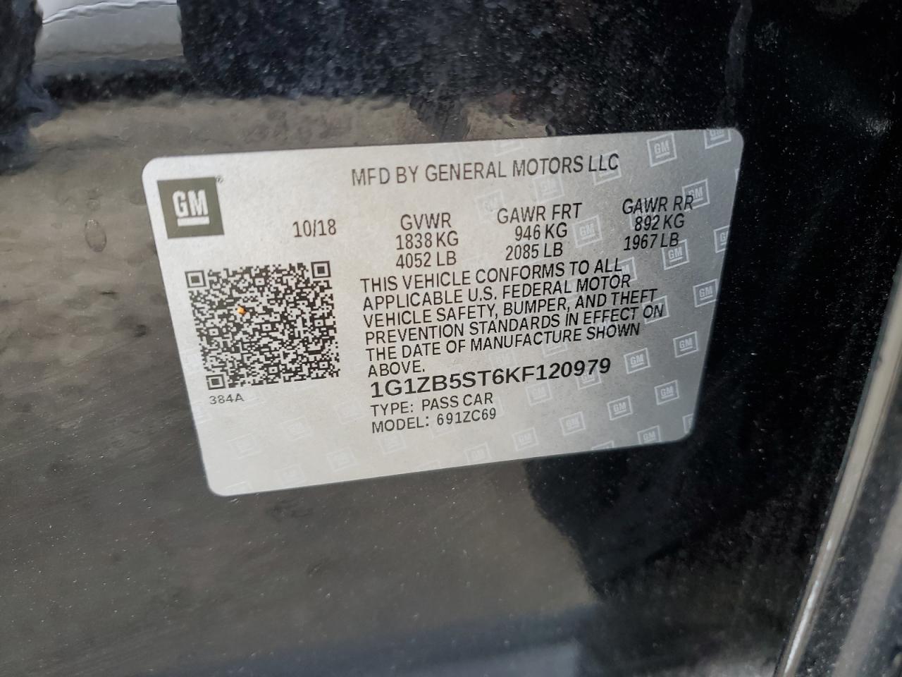 2019 Chevrolet Malibu - Image 12