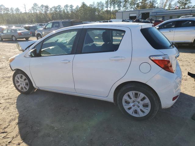  TOYOTA YARIS 2014 Белы