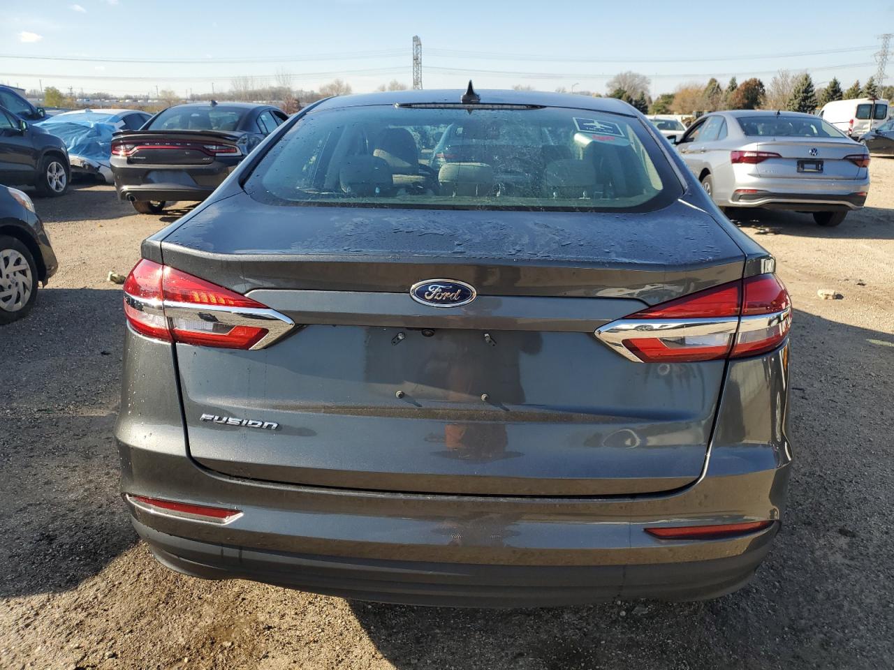 2020 Ford Fusion S VIN: 3FA6P0G70LR110615 Lot: 80096124