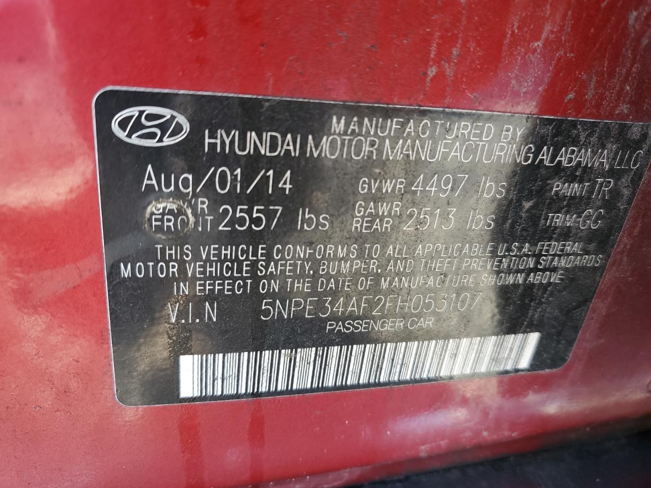 2015 Hyundai Sonata - Image 12