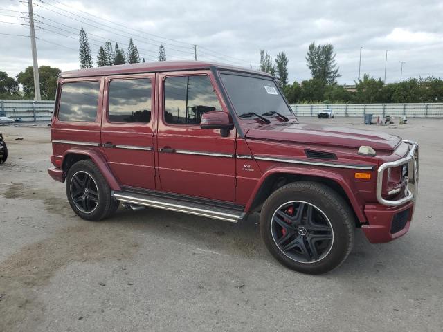  MERCEDES-BENZ G-CLASS 2018 Red