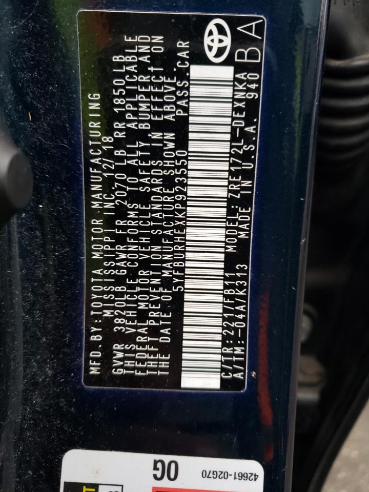 2019 Toyota Corolla - Image 13