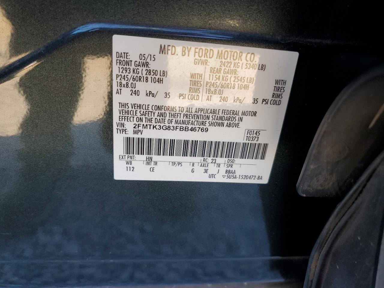 2015 Ford Edge - Image 13