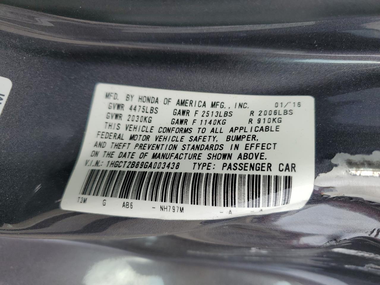 2016 Honda Accord - Image 12