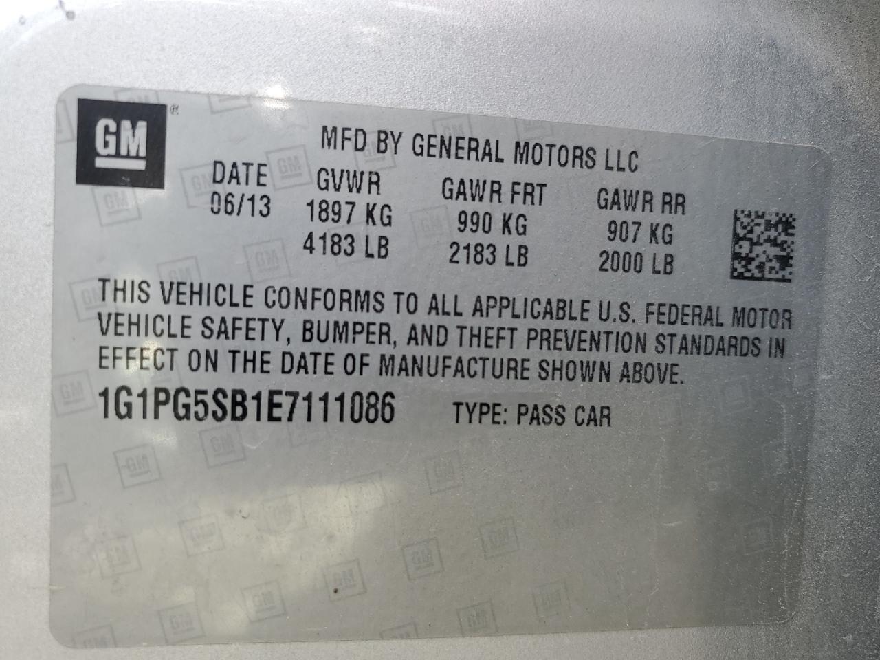 2014 Chevrolet Cruze - Image 12