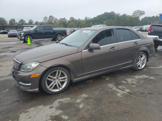 Sedans MERCEDES-BENZ C-CLASS 2014 Brązowy