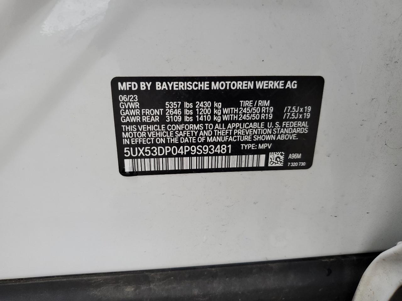 2023 BMW X3 - Image 12