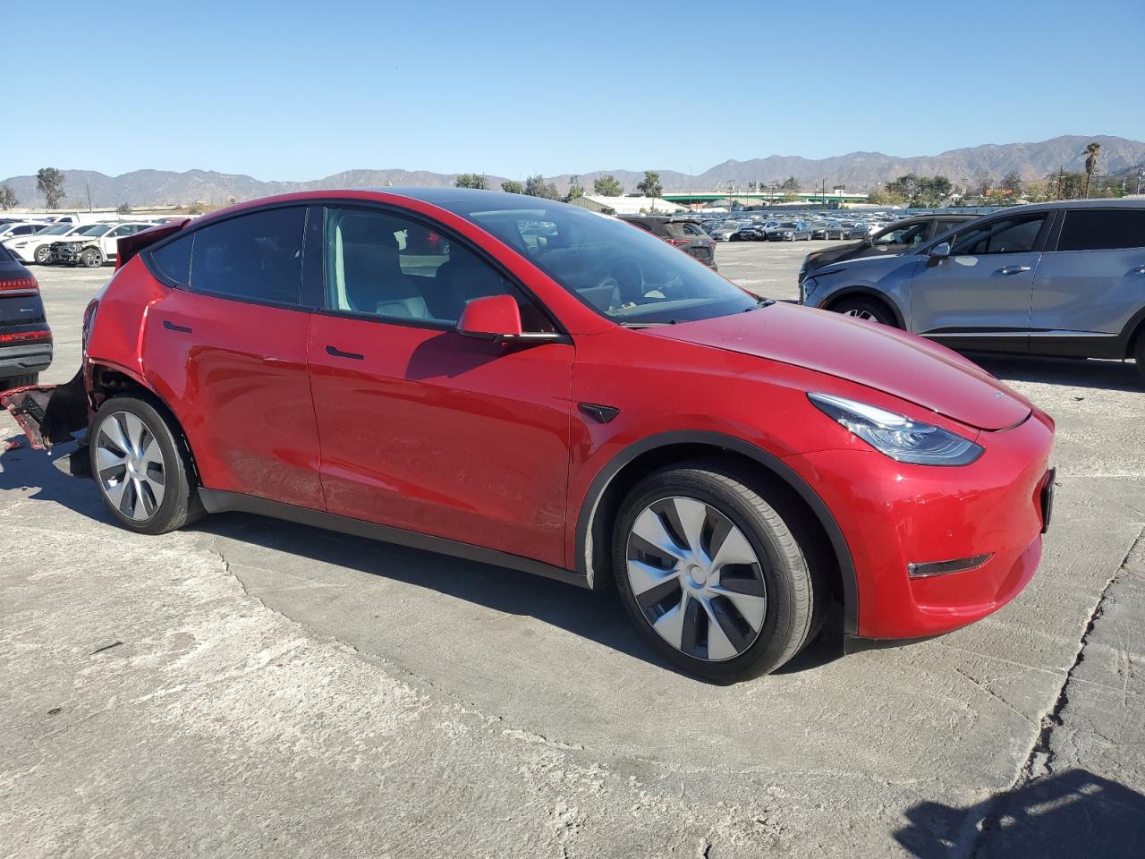 VIN 5YJYGAEE8MF213486 2021 TESLA MODEL Y no.4