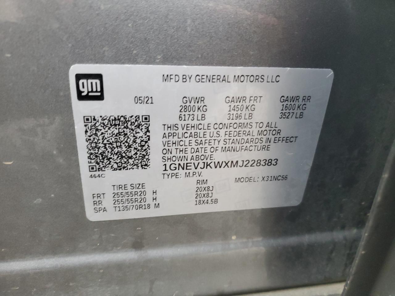 2021 Chevrolet Traverse - Image 15