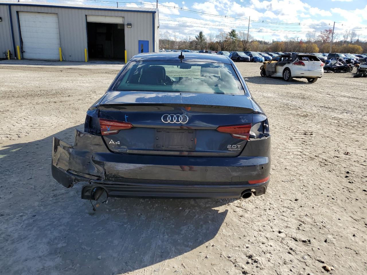 2018 Audi A4 Premium Plus VIN: WAUENAF43JN018372 Lot: 79526844