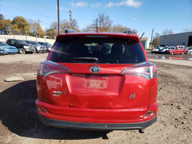  TOYOTA RAV4 2017 Красный