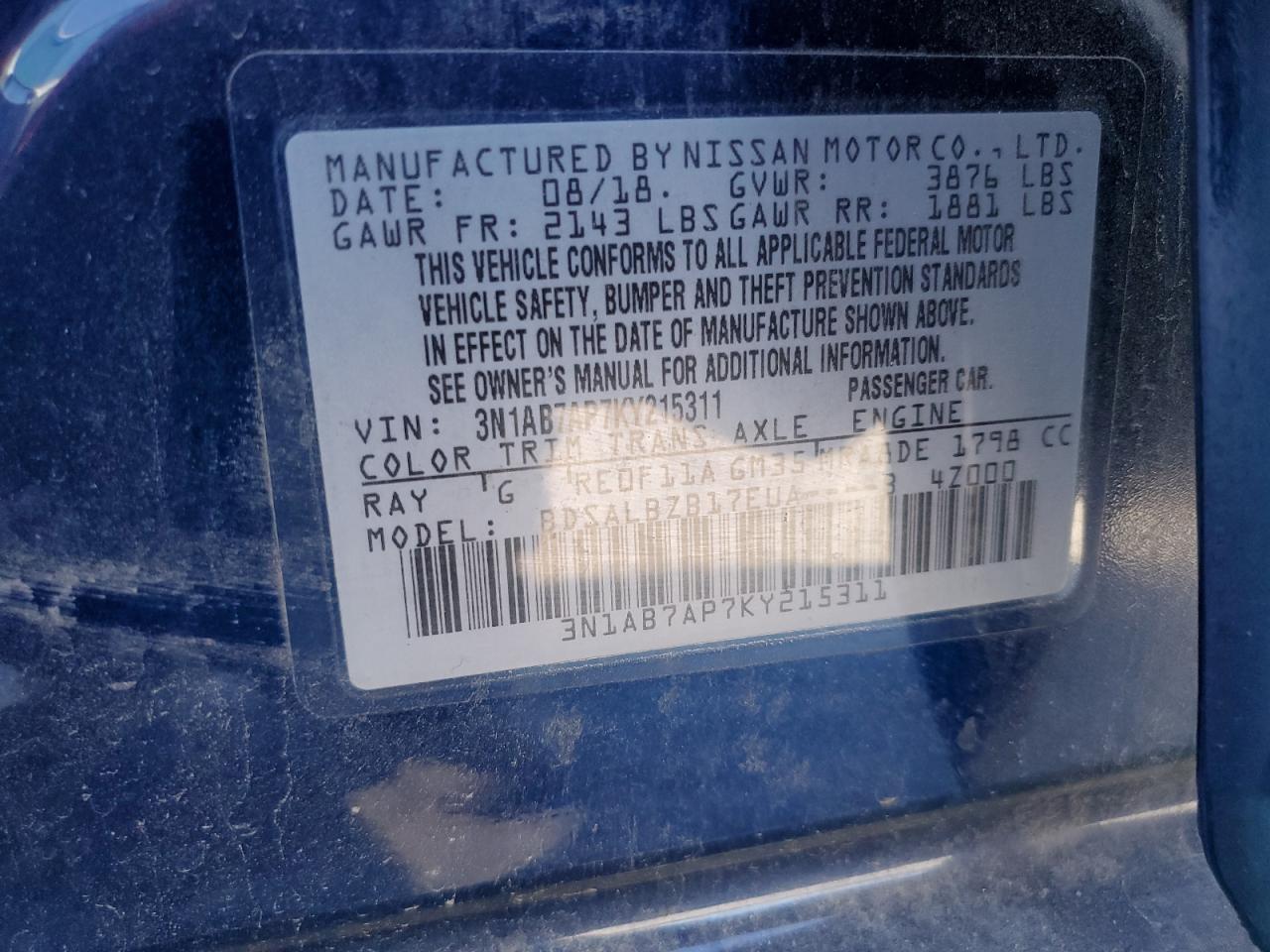 2019 Nissan Sentra - Image 14