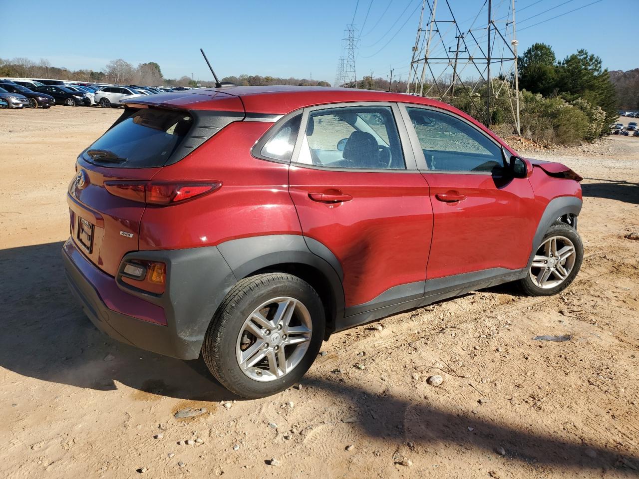 2021 Hyundai Kona Se VIN: KM8K1CAA1MU691077 Lot: 81366904