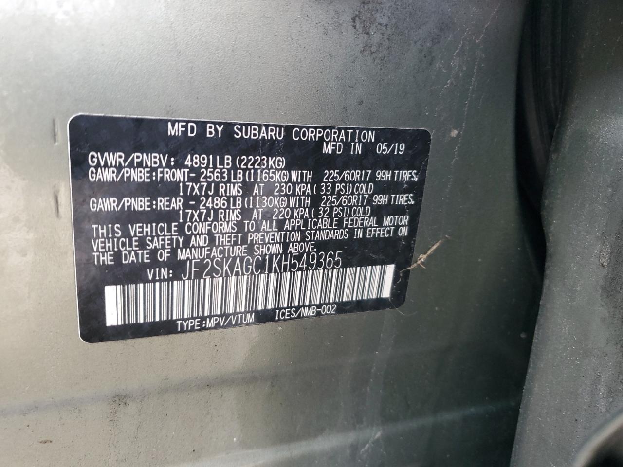 2019 Subaru Forester - Image 16