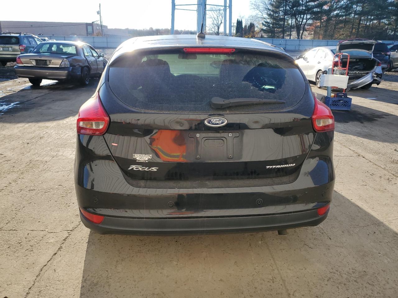 2018 Ford Focus Titanium VIN: 1FADP3N25JL219616 Lot: 77023584