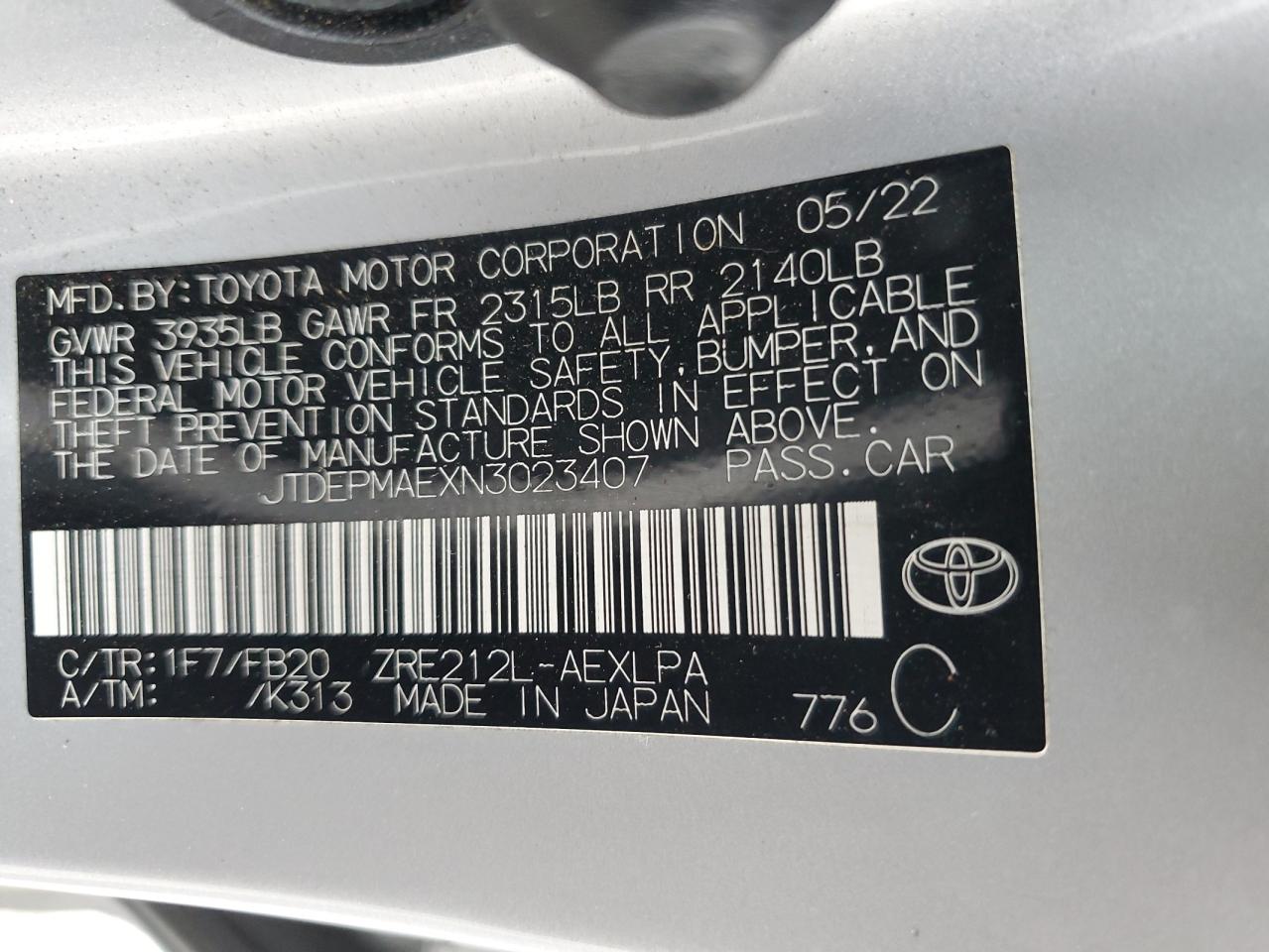 2022 Toyota Corolla - Image 14
