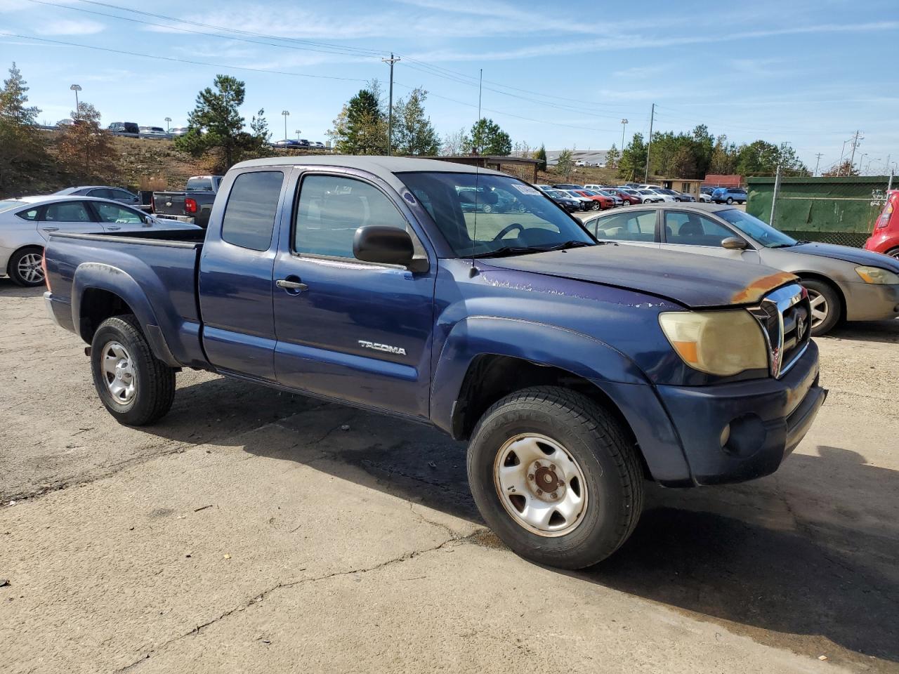 2005 Toyota Tacoma Prerunner Access Cab VIN: 5TETU62N55Z128304 Lot: 81046644