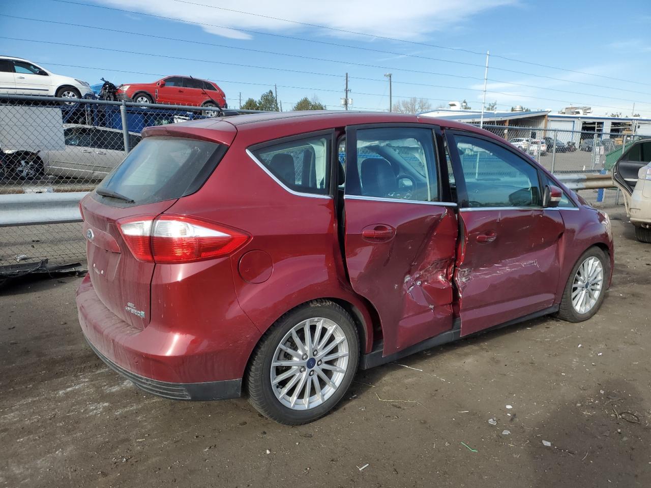 VIN 1FADP5BU9EL506612 2014 FORD CMAX no.3