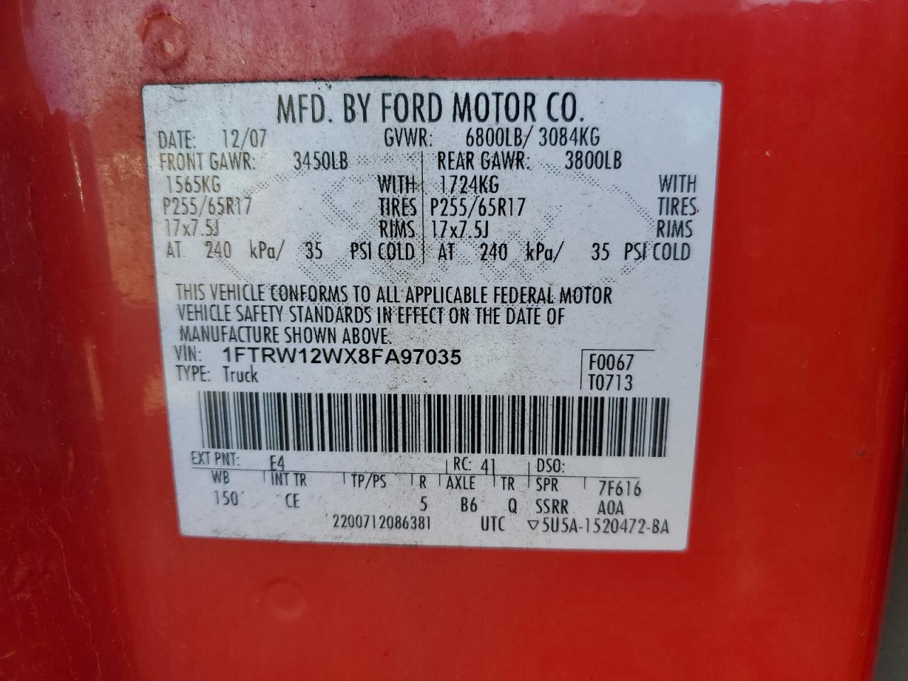 2008 Ford F-150 - Image 13