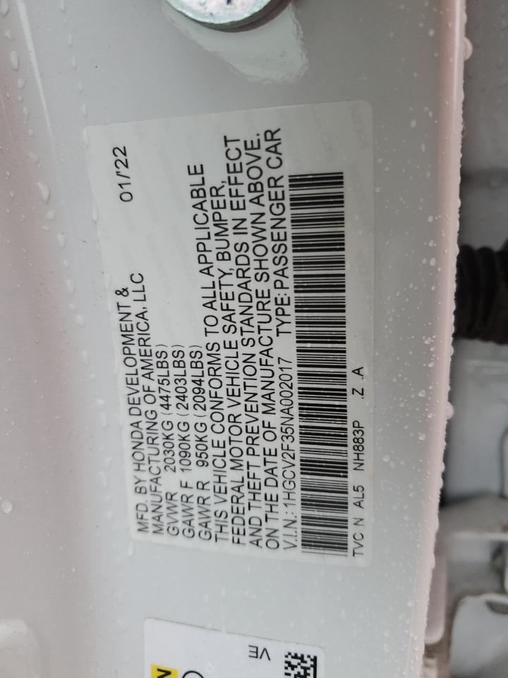 2022 Honda Accord - Image 13