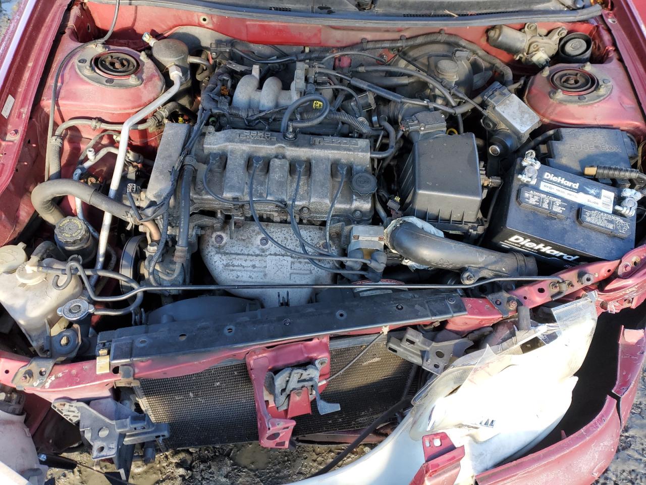 2000 Mazda 626 Es VIN: 1YVGF22CXY5172092 Lot: 81960694