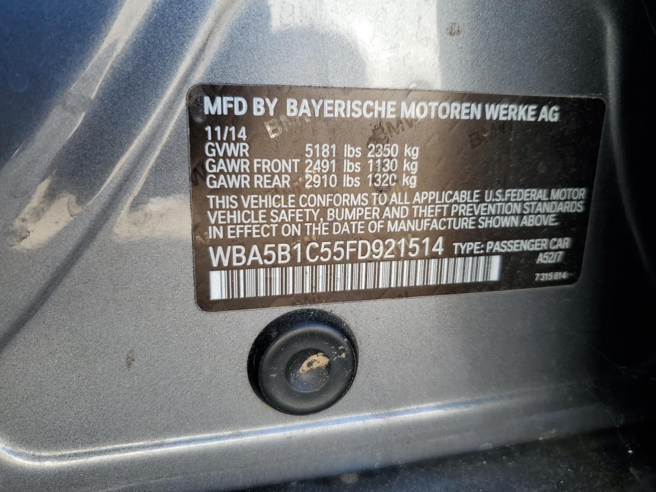 2015 BMW 5er - Image 12