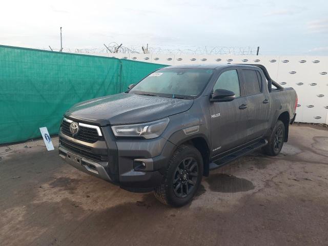 2022 TOYOTA HILUX INVINCIBLE X D/CAB PICK UP 2.8 D-4D AUTO for sale at Copart YORK