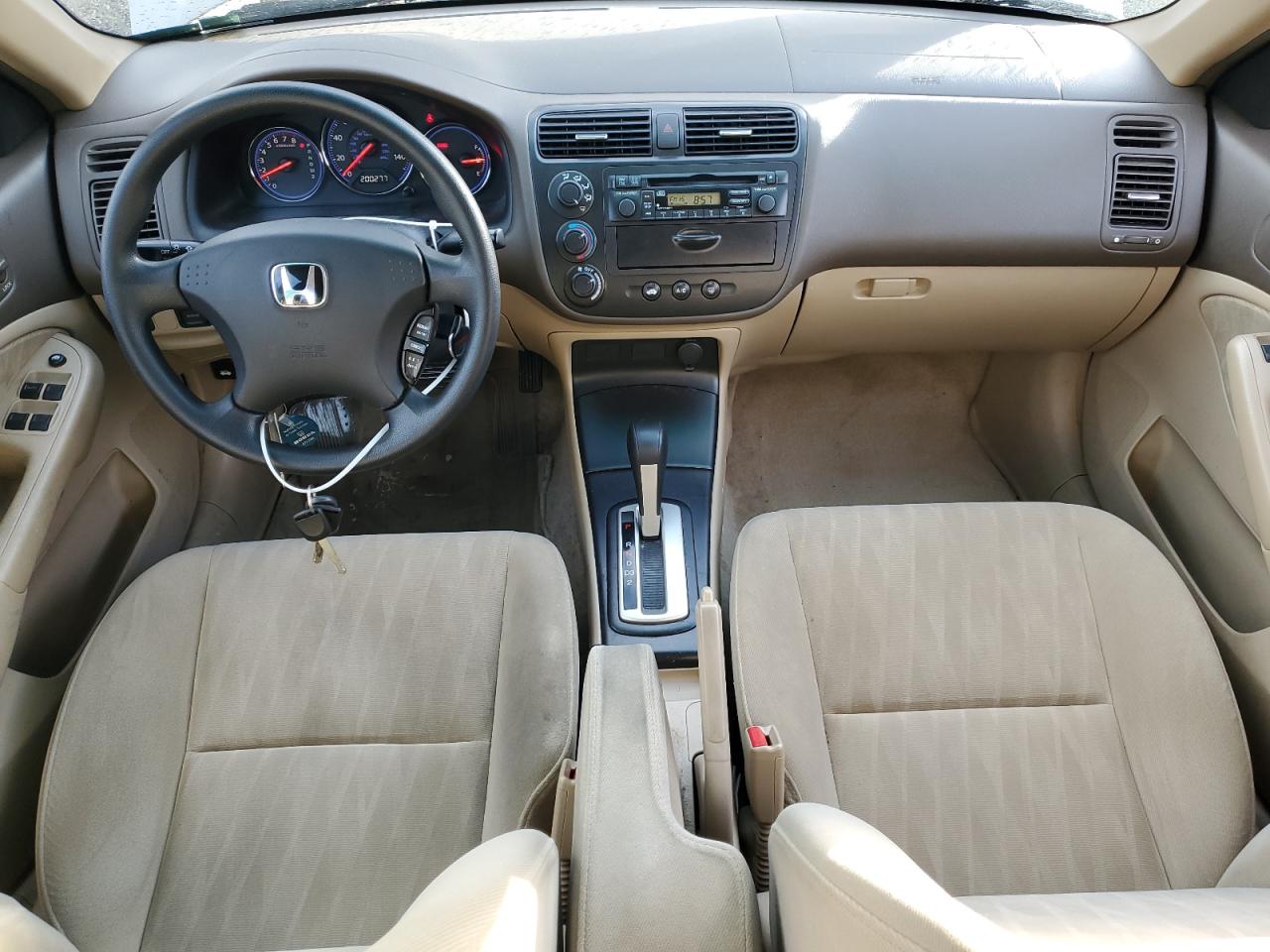 2004 Honda Civic Lx VIN: 2HGES16584H536402 Lot: 80133594