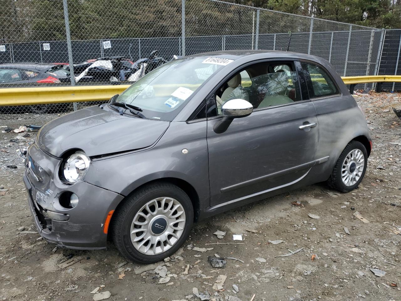 2013 Fiat 500 Lounge VIN: 3C3CFFCRXDT543846 Lot: 81649204