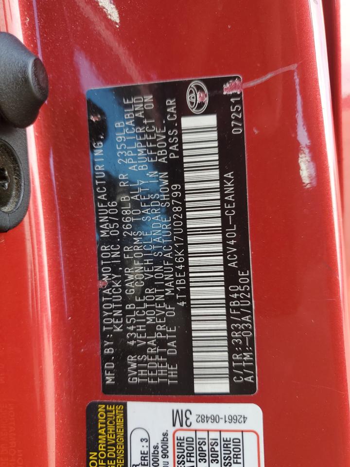 2007 Toyota Camry - Image 12
