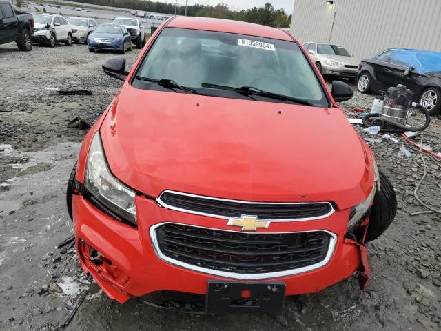  CHEVROLET CRUZE 2016 Czerwony