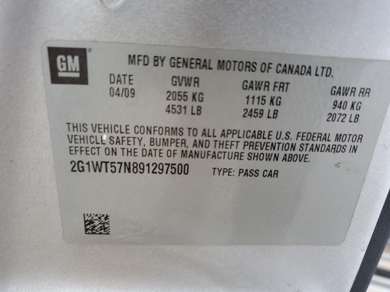 2009 Chevrolet Impala - Image 12
