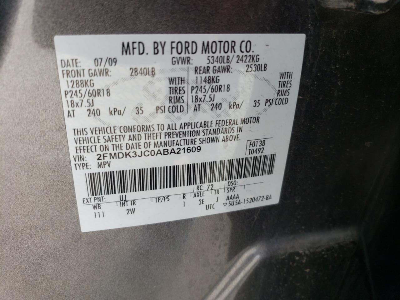 2010 Ford Edge - Image 13