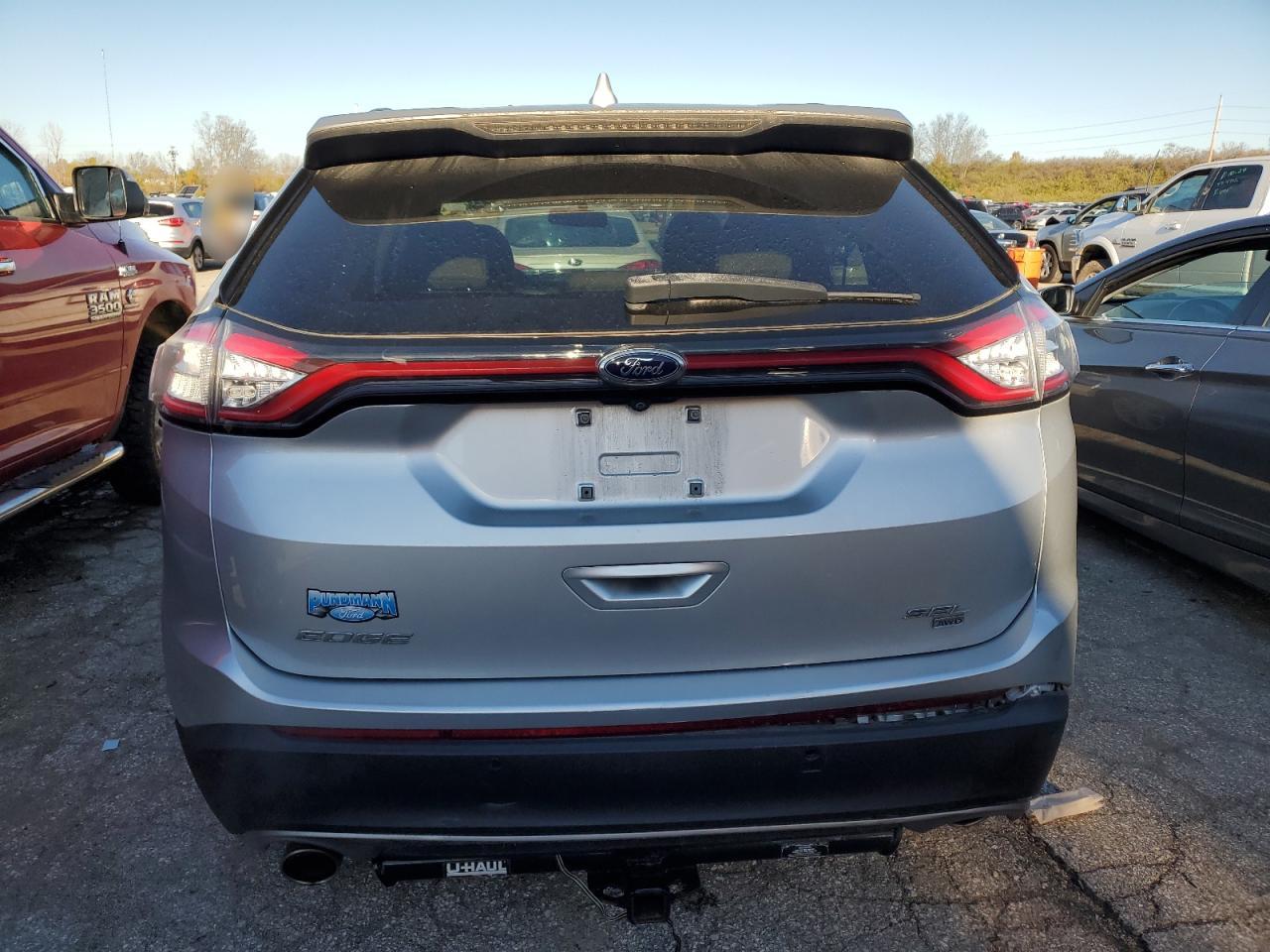 2018 Ford Edge Sel VIN: 2FMPK4J82JBC16044 Lot: 81616814