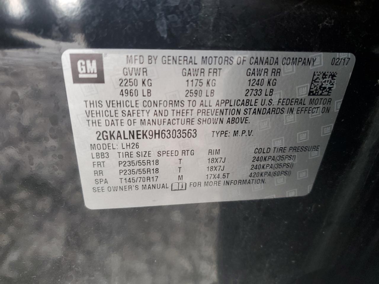 2017 GMC Terrain - Image 16