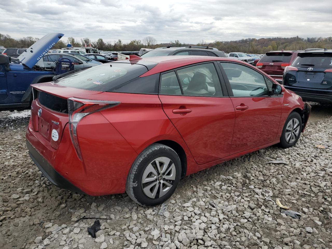 VIN JTDKARFU8H3050840 2017 TOYOTA PRIUS no.3