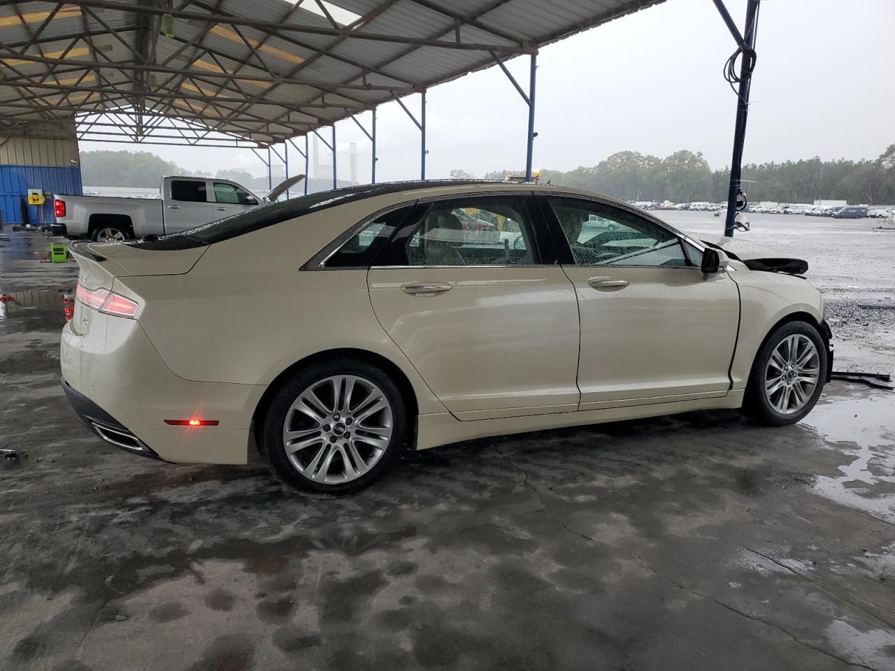 VIN 3LN6L2LUXER811237 2014 LINCOLN MKZ no.3