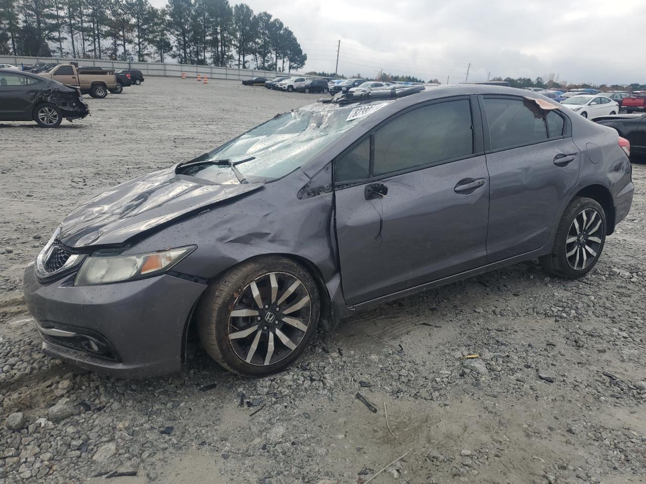 VIN 2HGFB2F92FH521491 2015 HONDA CIVIC no.1