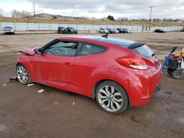  HYUNDAI VELOSTER 2015 Czerwony