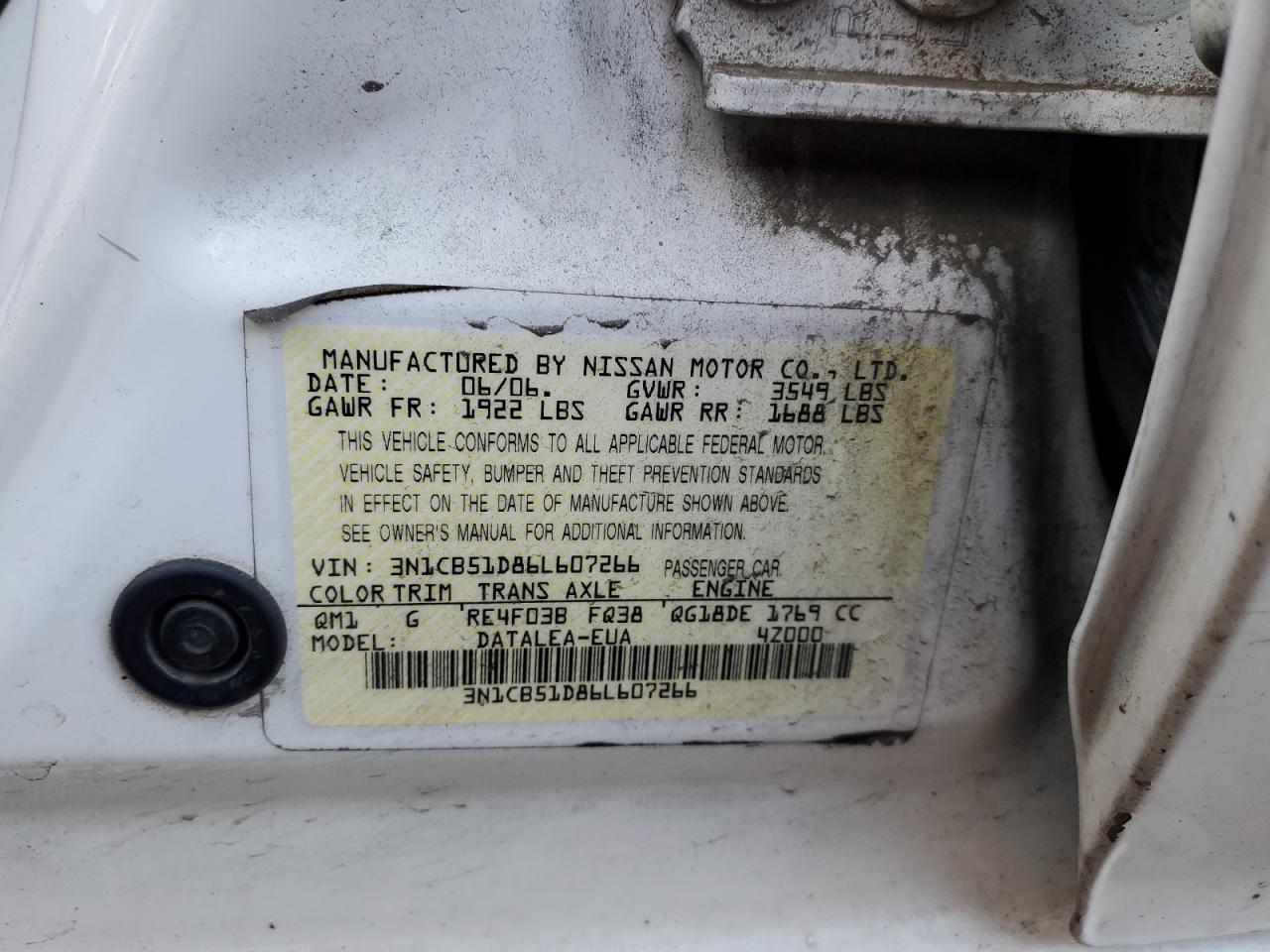 2006 Nissan Sentra - Image 11