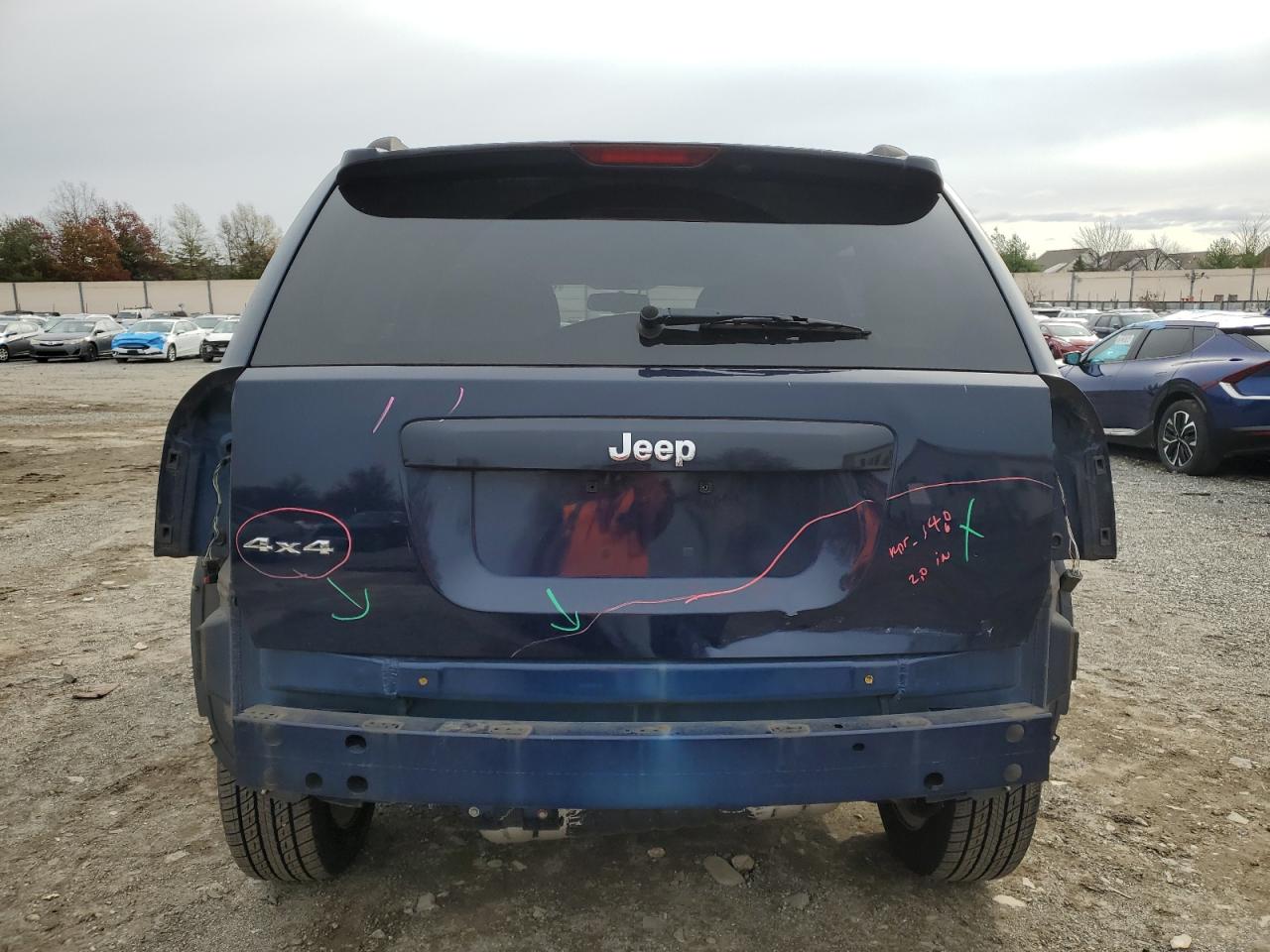 2012 Jeep Compass Sport VIN: 1C4NJDBB2CD633573 Lot: 81453374