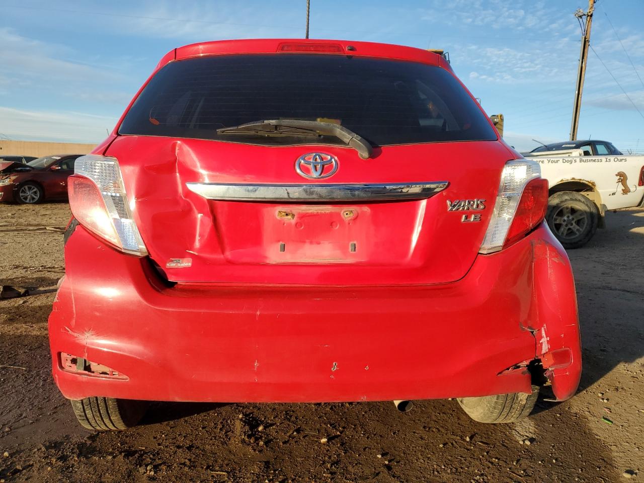 VIN VNKKTUD3XEA002150 2014 TOYOTA YARIS no.6