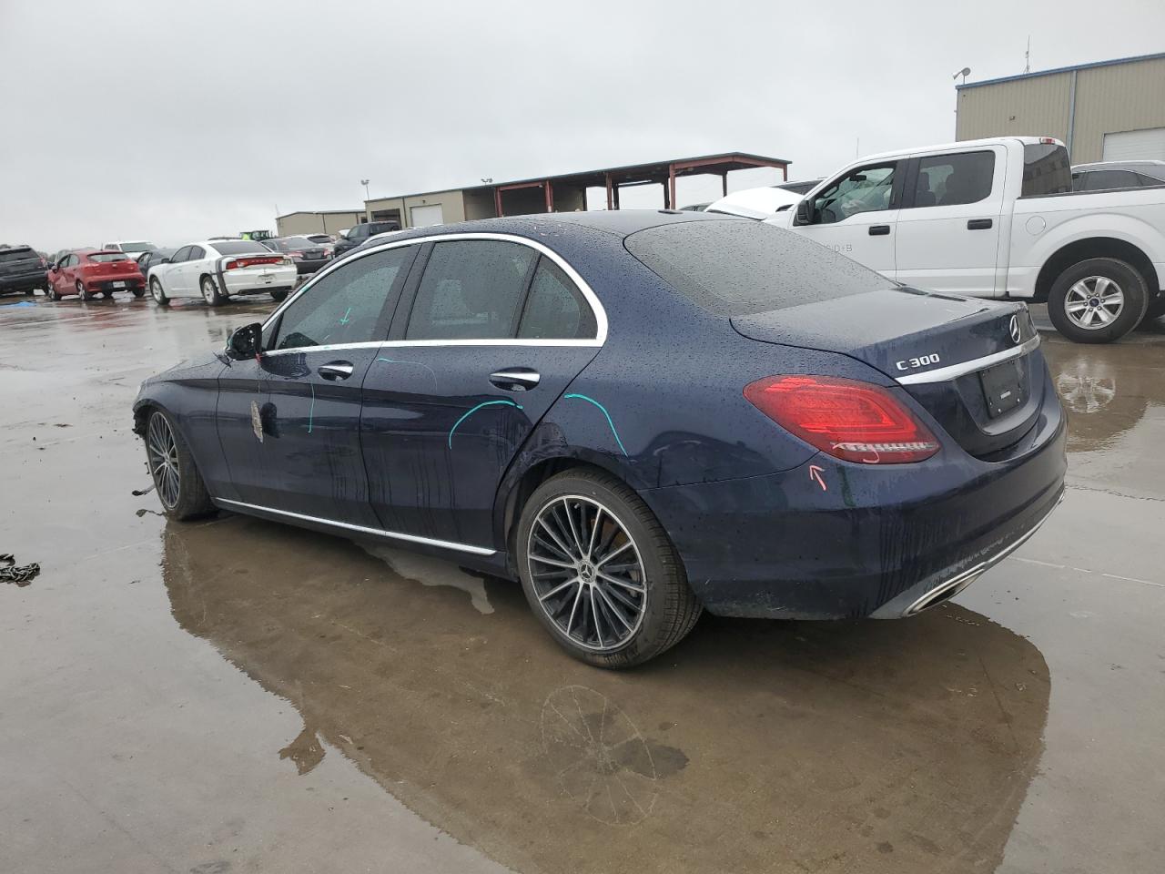 VIN W1KWF8DB4MR640240 2021 MERCEDES-BENZ C-CLASS no.2