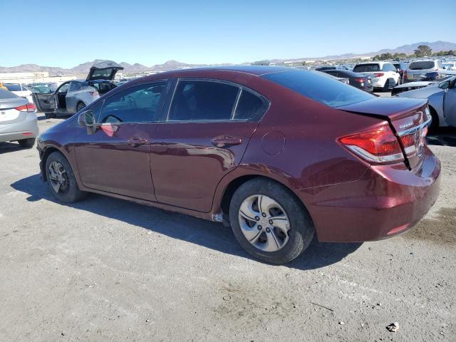  HONDA CIVIC 2013 Burgundy