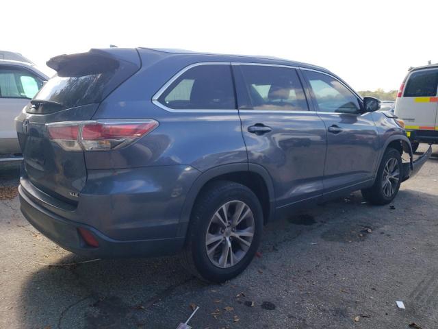  TOYOTA HIGHLANDER 2014 Granatowy