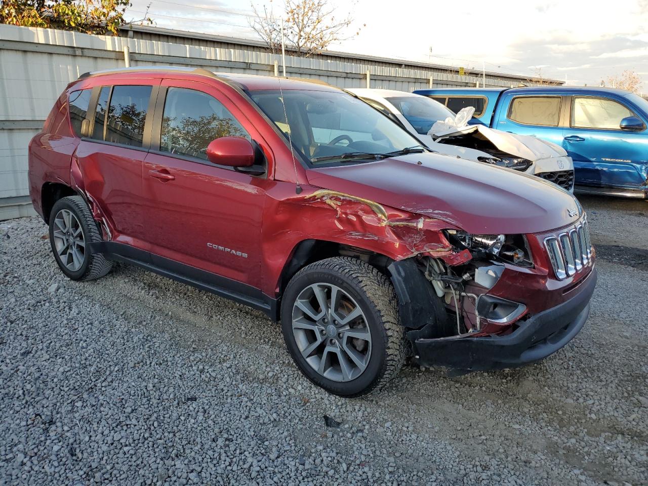 2017 Jeep Compass Latitude VIN: 1C4NJDEB7HD163690 Lot: 78469804