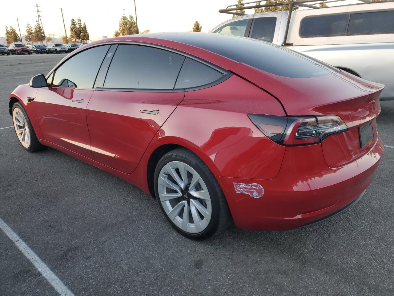 VIN 5YJ3E1EB9NF276863 2022 TESLA MODEL 3 no.2